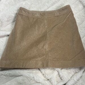 BANANA REPUBLIC Corduroy A-Line Skirt
